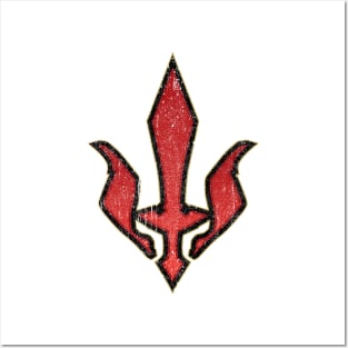 Ares Symbol (Variant) Posters and Art